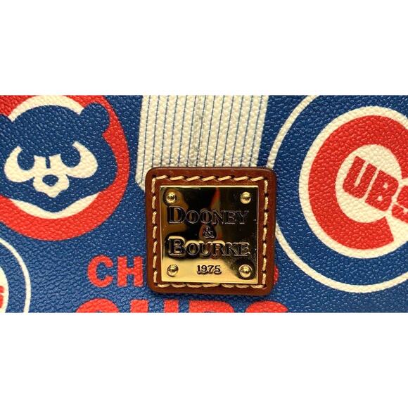 Dooney & Bourke MLB Chicago Cubs Triple Zip Crossbody Bag - Picture 5 of 11